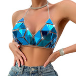 Nightclub Triangle Bikini Top